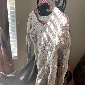Old navy Crotchet sweater top